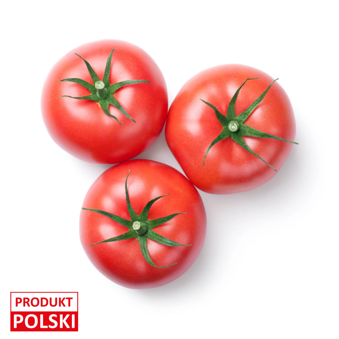 Pomidor malinowy polski. 13,90 zl/kg