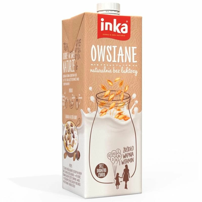 INKA Napoj owsiany z wapniem i witaminami VEGE. 9,99 zl/l