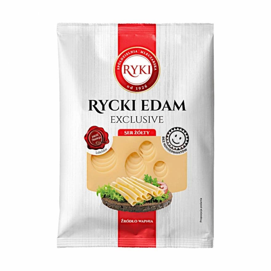 RYKI Ser Rycki Edam w plastrach Exclusive. 50,30 zl/kg