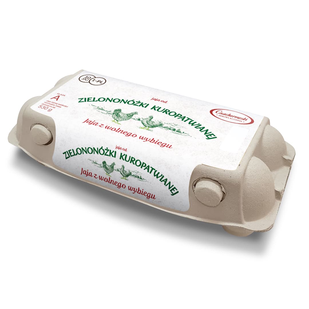 CZACHOROWSKI Jaja od zielononozki kuropatwianej rozmiar M 10 szt.. 1,20 zl/szt.