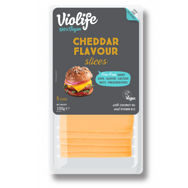 VIOLIFE Weganski ser Cheddar plastry. 65,90 zl/kg