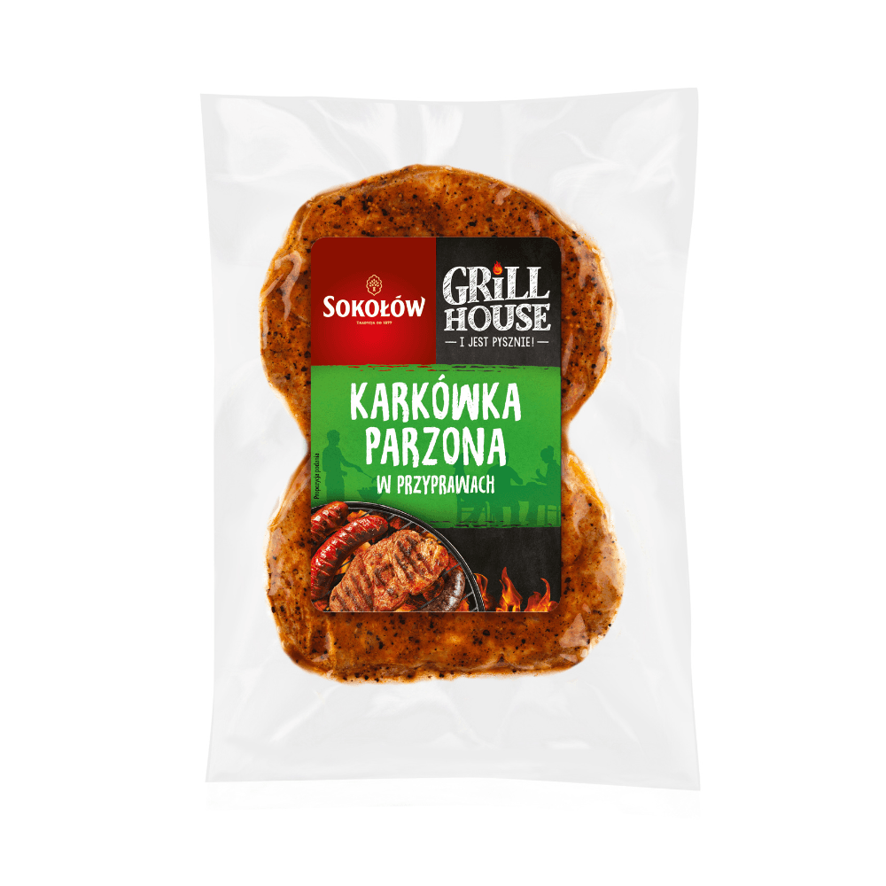 SOKOLOW Karkowka parzona w przyprawach. 56,63 zl/kg