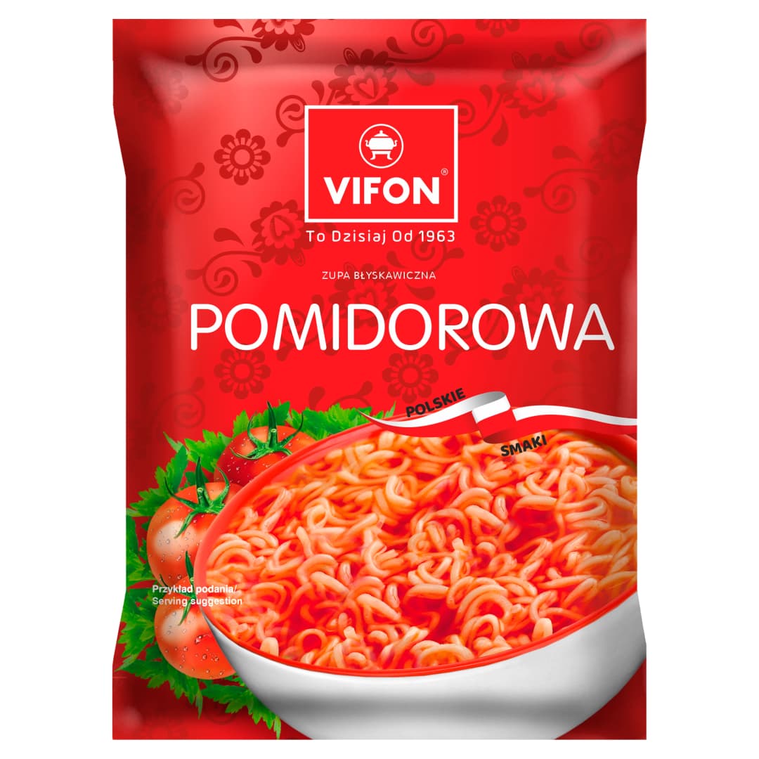 VIFON Zupa pomidorowa. 55,23 zl/kg
