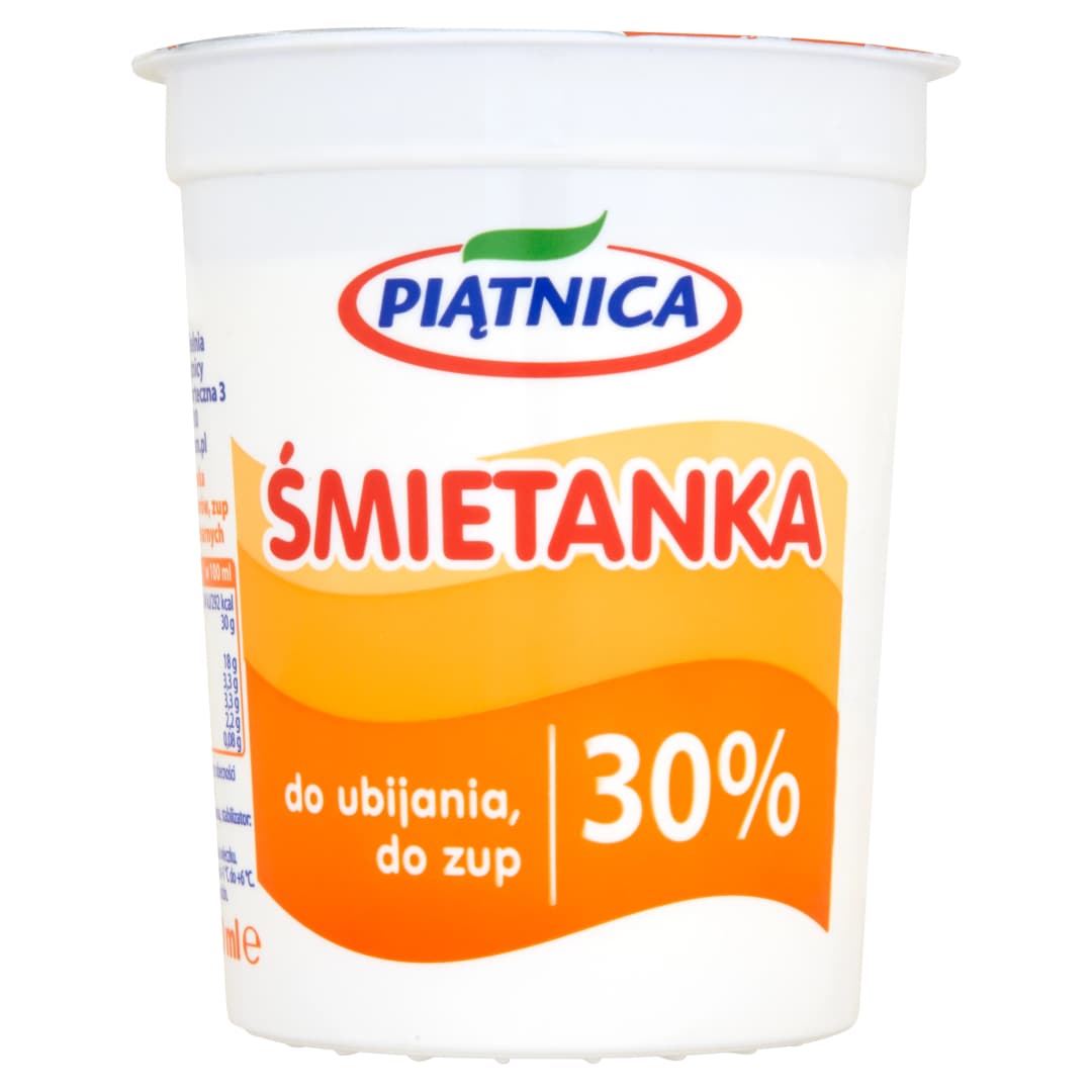 PIATNICA Smietanka 30%. 18,73 zl/l