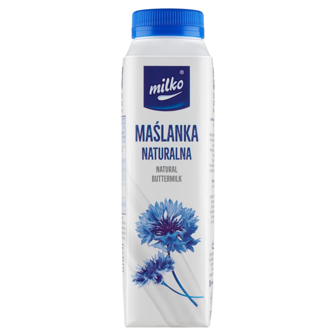 MILKO Maslanka naturalna. 9,67 zl/l
